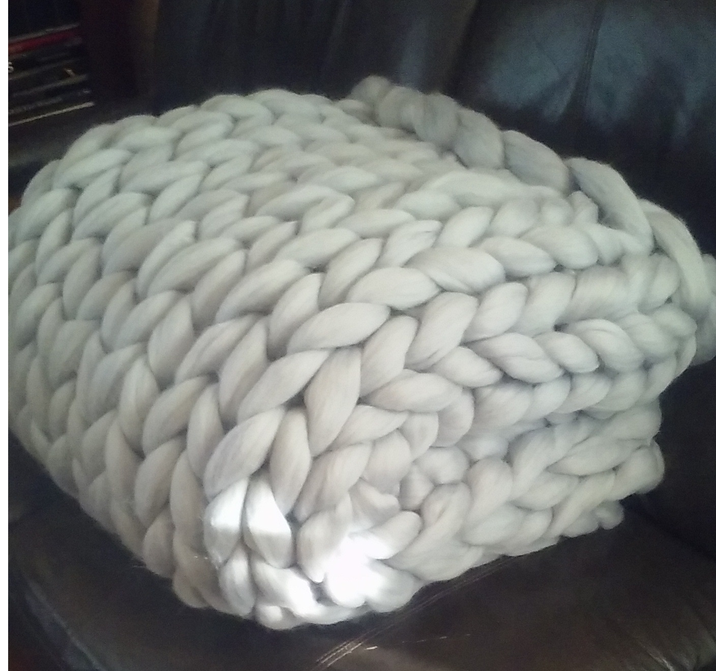 koc narzuta czesanka merynos